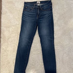 J. Crew Toothpick Jeans 27 EUC